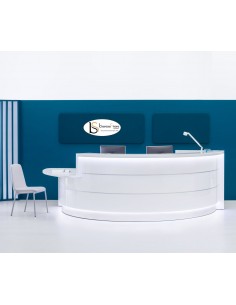 Comptoir d’accueil lumineux Valde - MDD