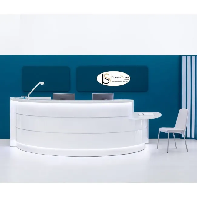 Comptoir d’accueil lumineux Valde - MDD