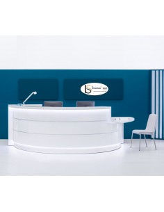 Comptoir d’accueil lumineux Valde - MDD