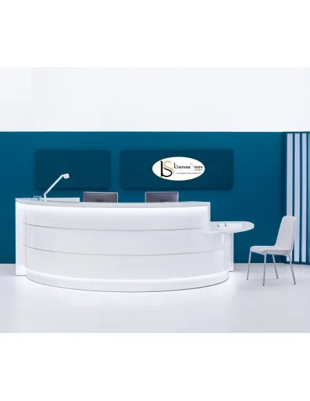 Comptoir d’accueil lumineux Valde - MDD