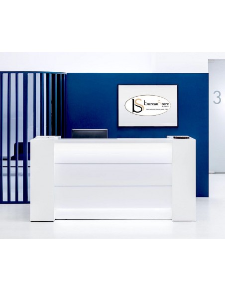 Bureau d’accueil avec rangement Valde - MDD