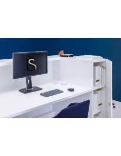 Bureau d’accueil avec rangement Valde - MDD 2