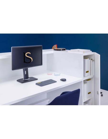 Bureau d’accueil avec rangement Valde - MDD
