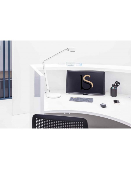 Comptoir d’accueil lumineux Valde - MDD