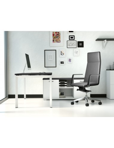 Fauteuil de Direction en cuir modèle Daphné – Offisit.