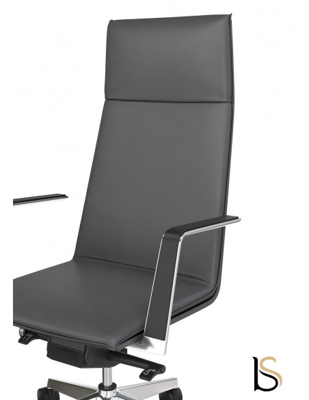 Fauteuil de Direction en cuir modèle Daphné – Offisit.