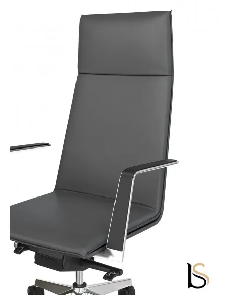 Fauteuil de Direction en cuir modèle Daphné – Offisit.