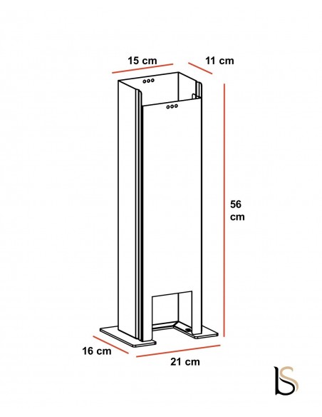 Totem pour électrification verticale– Mobel Linea