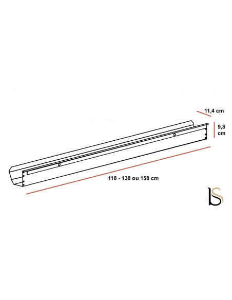 Goulotte guide câbles Born– Mobel Linea