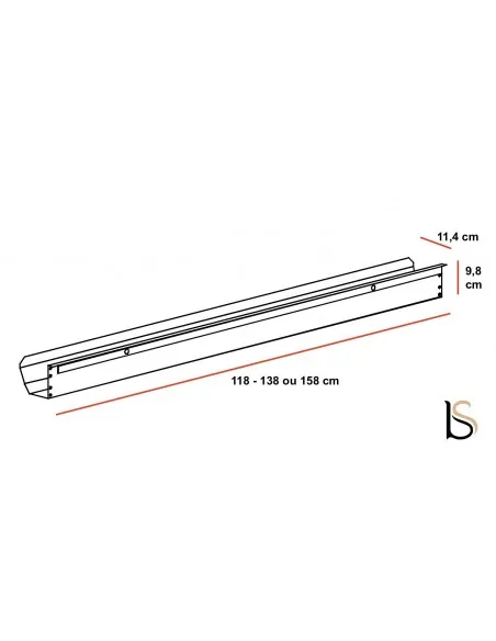 Goulotte guide câbles Born– Mobel Linea