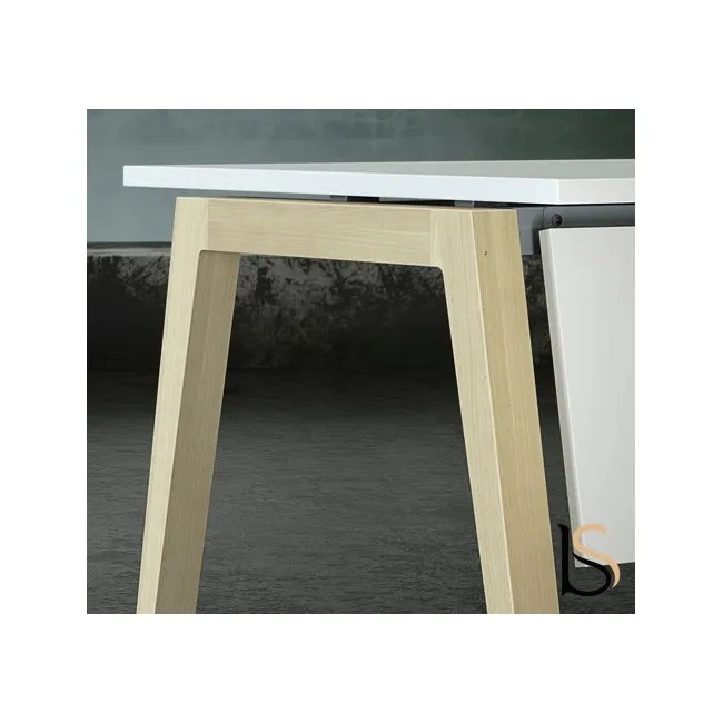 Voile de fond pour bureau individuel Born– Mobel Linea