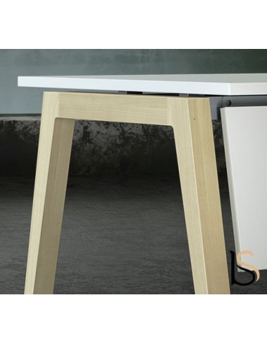 Voile de fond pour bureau individuel Born– Mobel Linea