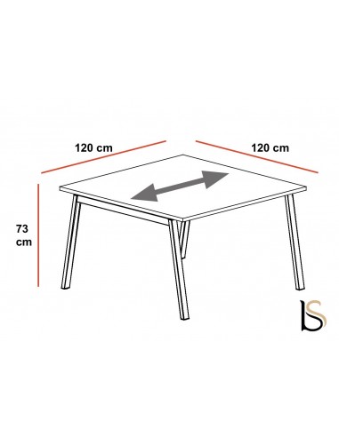 Table de réunion Born Wood – Mobel Linea