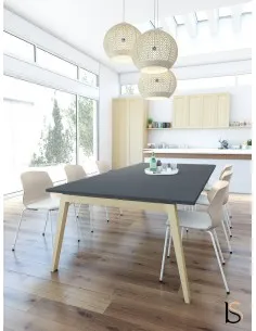Table de réunion Born Wood – Mobel Linea