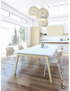 Table de réunion Born Wood – Mobel Linea