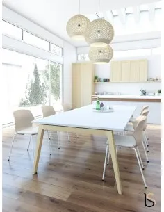 Table de réunion Born Wood – Mobel Linea 2