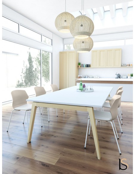 Table de réunion Born Wood – Mobel Linea