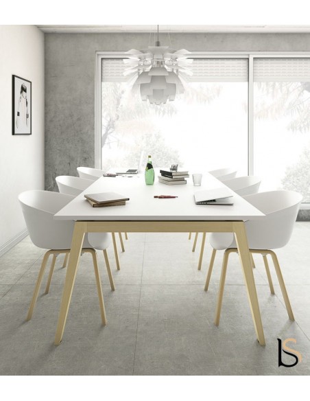 Table de réunion Born Wood – Mobel Linea