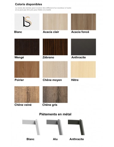 Bureau individuel Born– Mobel Linea