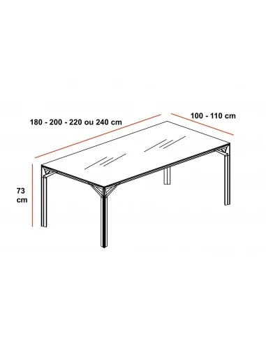 Bureau droit X8 avec plateau en verre blanc – Officity.