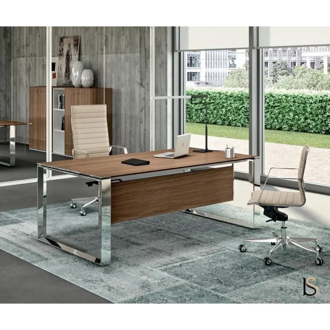 Bureau X7 avec retour et caisson – Officity.