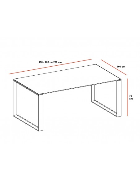 Bureau X7 avec retour et caisson – Officity.