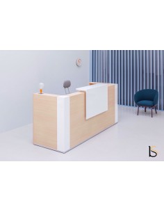 Grand bureau d'accueil droit Tera - MDD