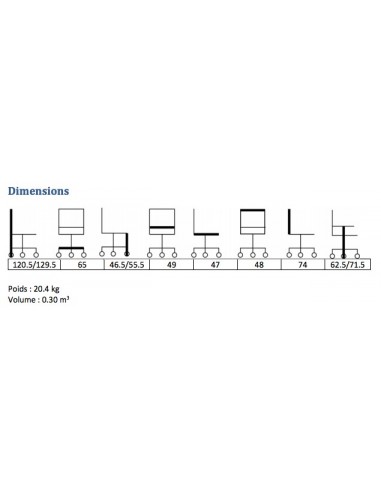 Fauteuil Président en cuir avec renfort lombaire modèle Stanley - Sitek