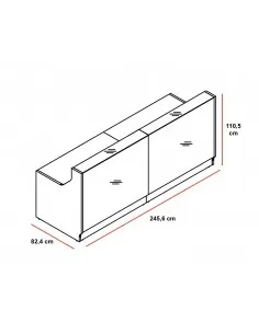 Bureau d’accueil droit LINEA - MDD 2