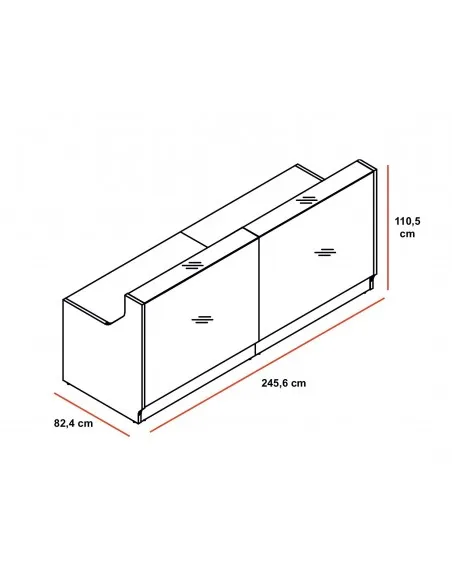 Bureau d’accueil droit LINEA - MDD