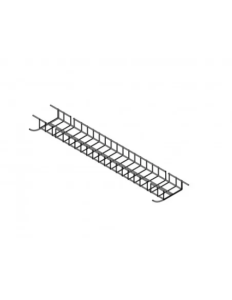 Grille de cablage en métal pour bureau X9 - Officity
