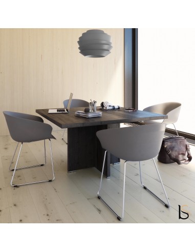 Table de réunion forme carrée TAK– Mobel Linea