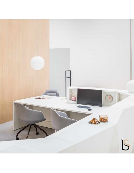 Grande banque d’accueil lumineuse Alpa - MDD