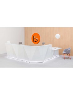 Grande banque d’accueil lumineuse Alpa - MDD