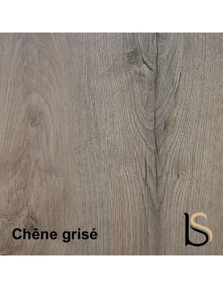 mélaminé coloris chêne grisé