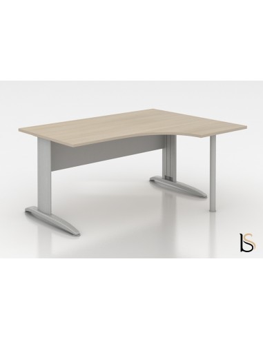 Bureau compact série Tono piètement métal – Mobel Linea