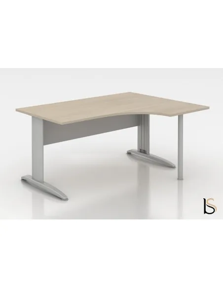Bureau compact série Tono piètement métal – Mobel Linea