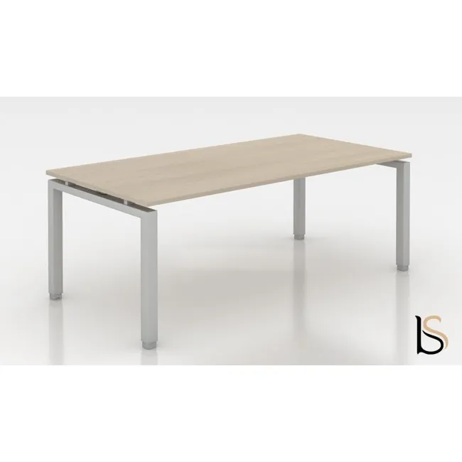 Bureau individuel Quadra, grande profondeur – Mobel Linea