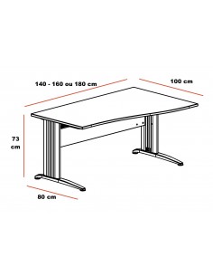 Bureau vague Sigma – Mobel Linea 2