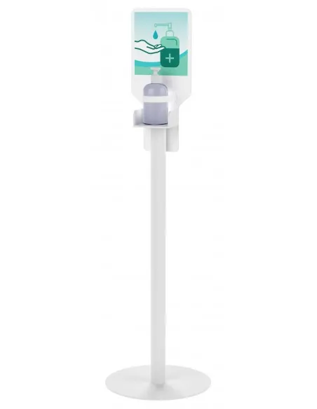 Présentoir pour gel hydroalcoolique
