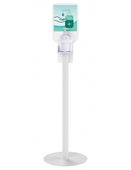 Présentoir pour gel hydroalcoolique