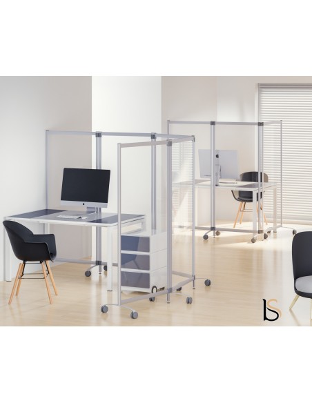 Lot de 2 cloisons mobiles