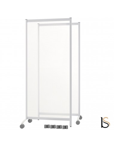 Lot de 2 cloisons mobiles