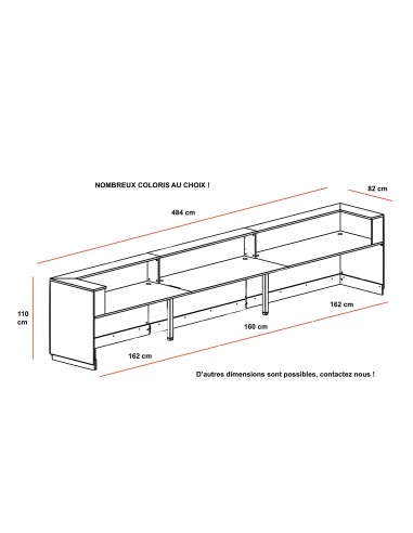 Grande banque d’accueil Delta - Mobel Linea