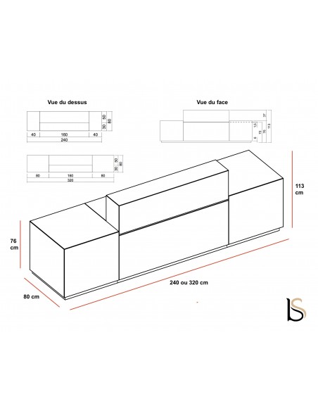 Comptoir d'accueil lumineux Z1 - Officity