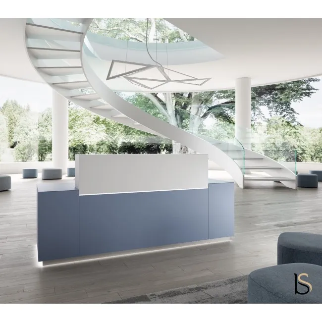 Comptoir d'accueil lumineux Z1 - Officity