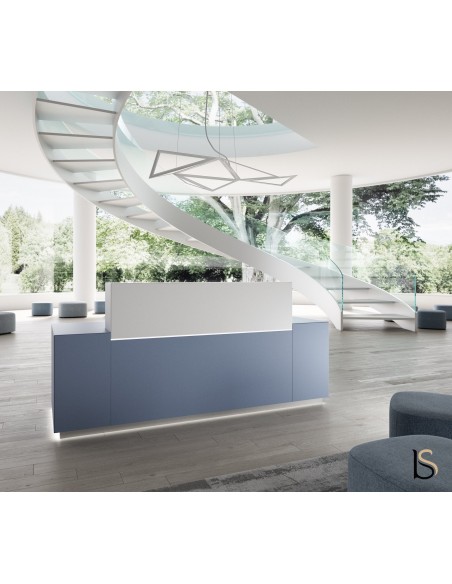 Comptoir d'accueil lumineux Z1 - Officity