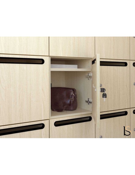 Meuble à casiers avec fentes courrier - Mobel Linea