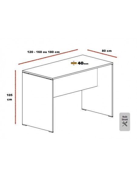 Table haute TAK – Mobel Linea
