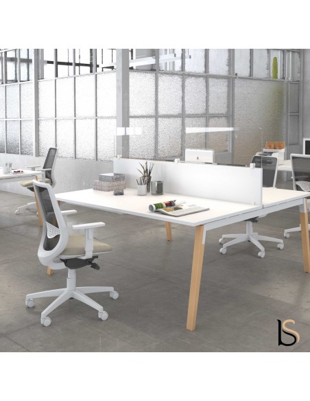 Bureau bench Born Wood Mixte – Mobel Linea